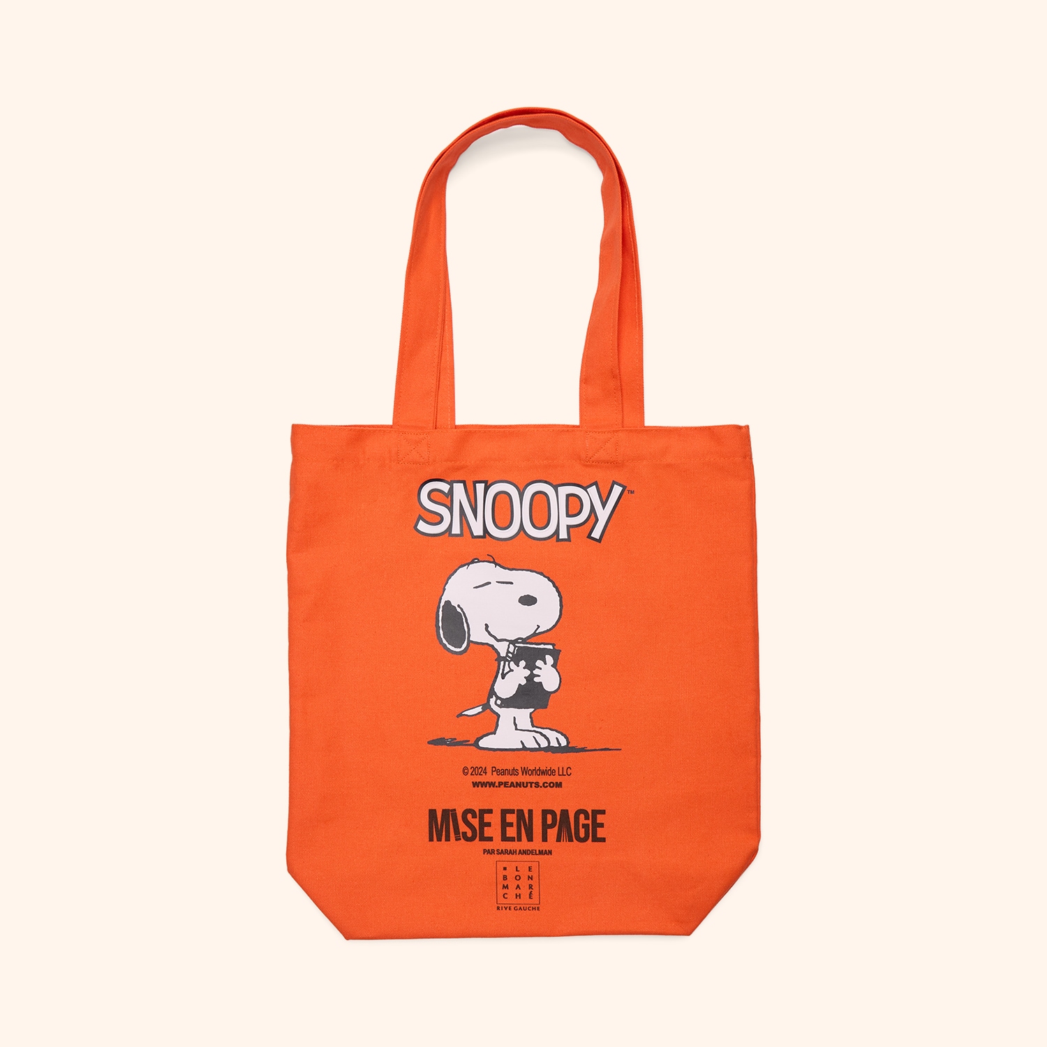 Tote bag Snoopy Niche